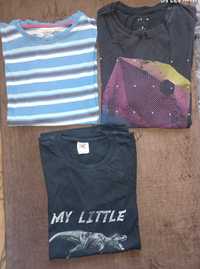 Koszulki krótki rękaw dla chłopca 5 sztuki cena za całość rozm 146-158