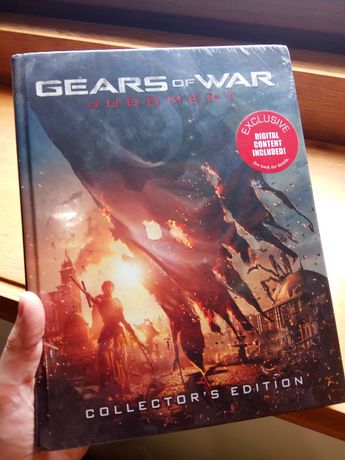 Guia para jogo Gears of War Judgment edição de coleccionador selado.