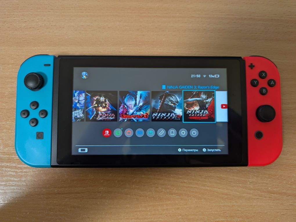 Nintendo switch +6 ігор