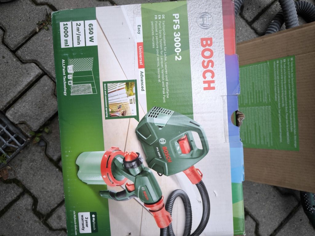 Pistolet natryskowy BOSCH PFS 3000-2.