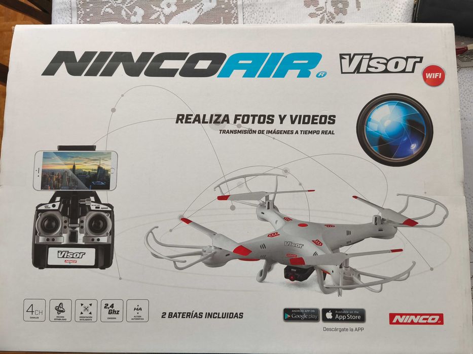 Drone novo em caixa