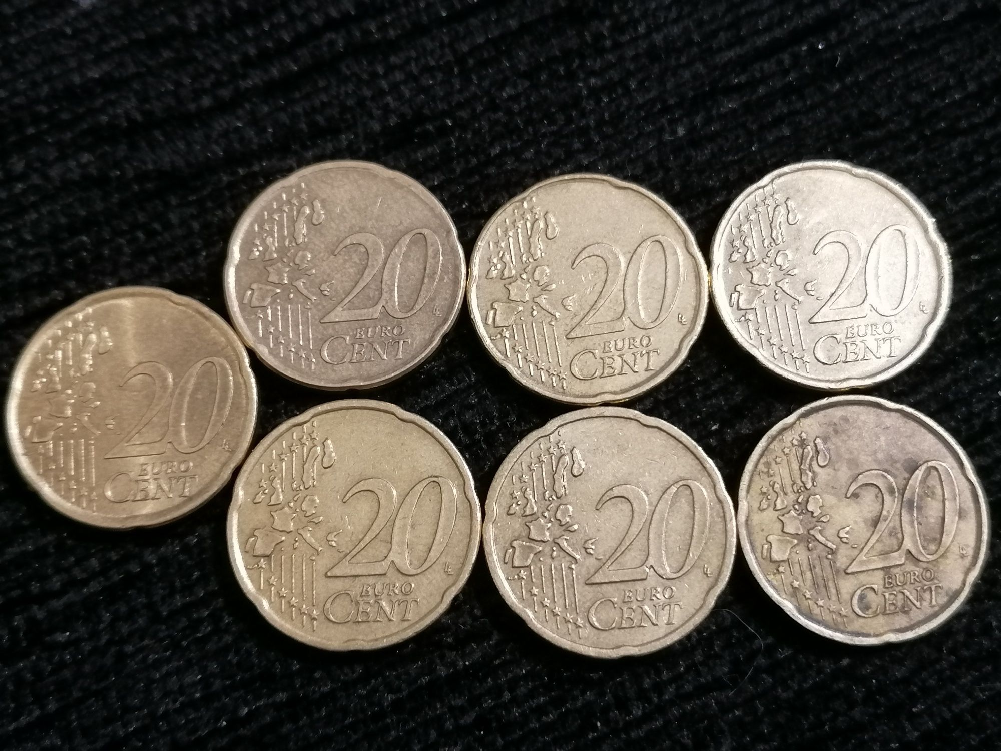 Moedas 20 centimos