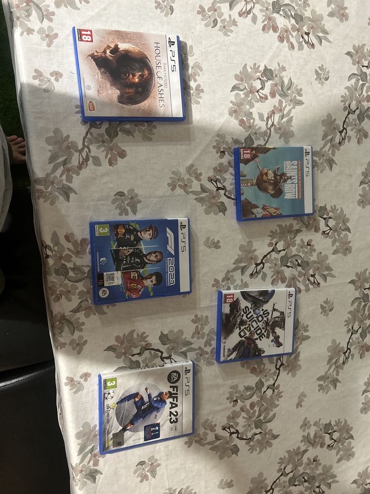 5 jogos playstation 5 25€ cada um