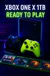 Xbox One X 1TB + 2 Pady + Gry! Stan bardzo dobry – GOTOWY DO GRY!