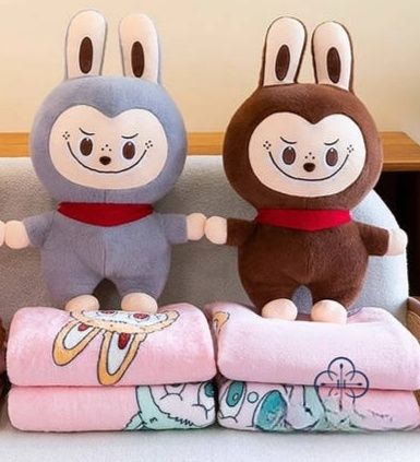 Игрушка-плед Лабубу 3в1 47 см