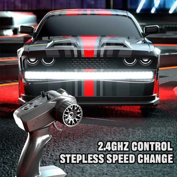 Дрифт RC авто SG218 1:16, 2.4 ГГц, змінні шини, LED, USB зарядка, нове
