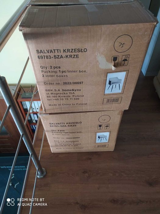 Sprzedam Nowe krzesła do salonu lub jadalni