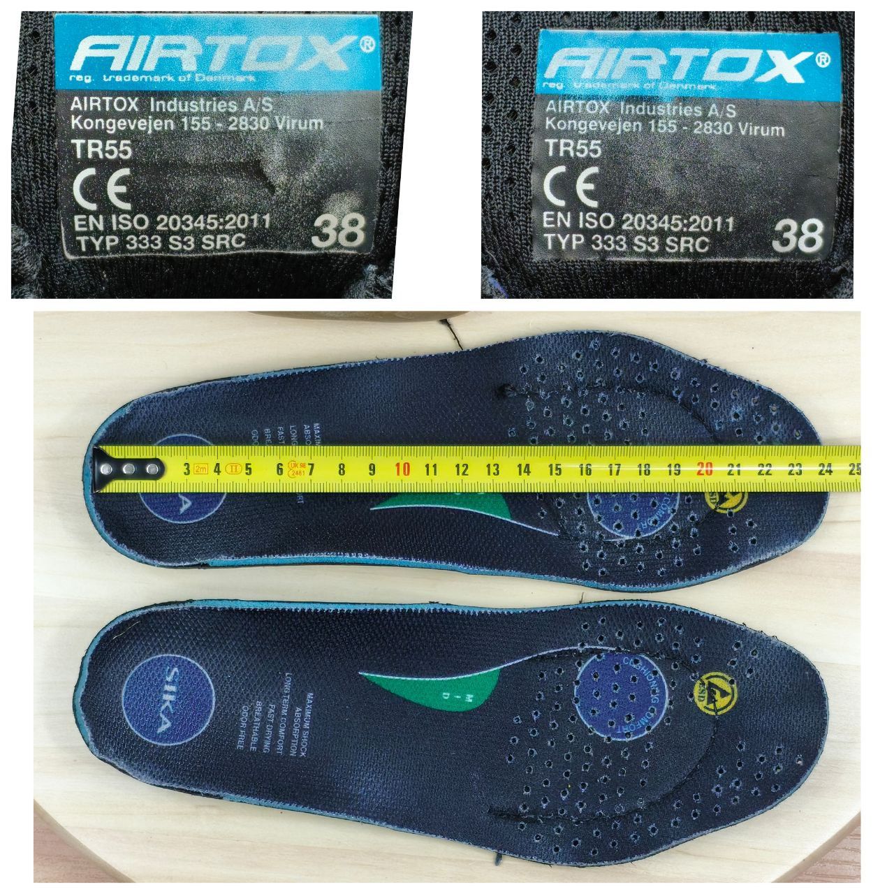 Buty robocze r.38 Airtox TR55