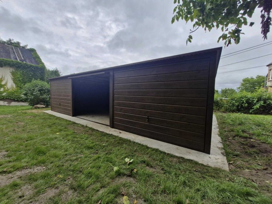 Garaż blaszany garaże blaszane blaszak 9*6 7*5 6*5 producent profil