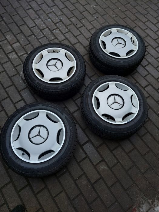 Komplet kół zimowe opony Firestone 185 65 R15 Mercedes 5x112 6.5mm
