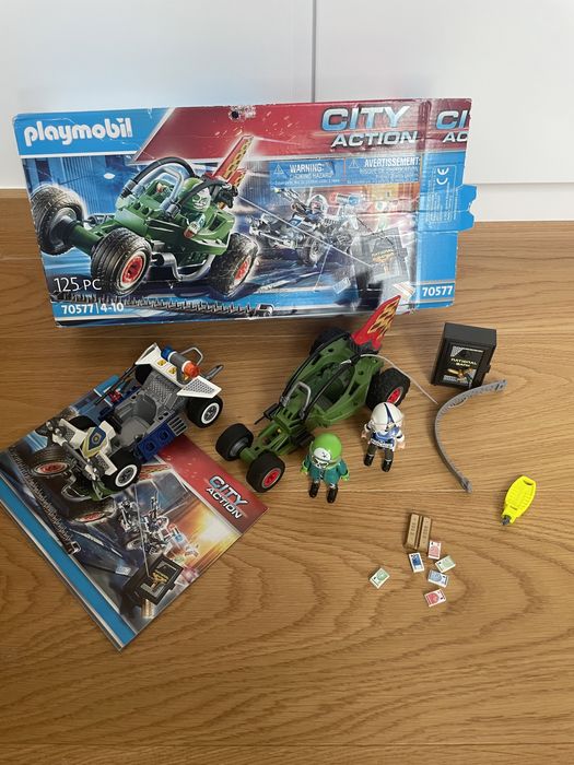 Playmobil 70577 Policyjny gokart pościg