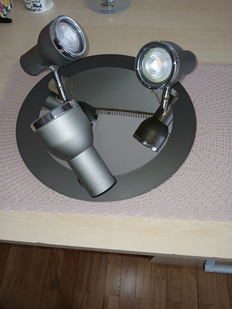Lampa sufitowa 3 punktowa led plafon