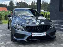 Auto do ślubu mercedes c43 amg