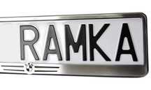 Ramka METAL do tablicy rejestracyjnej na BMW M MPower pod rejestracje