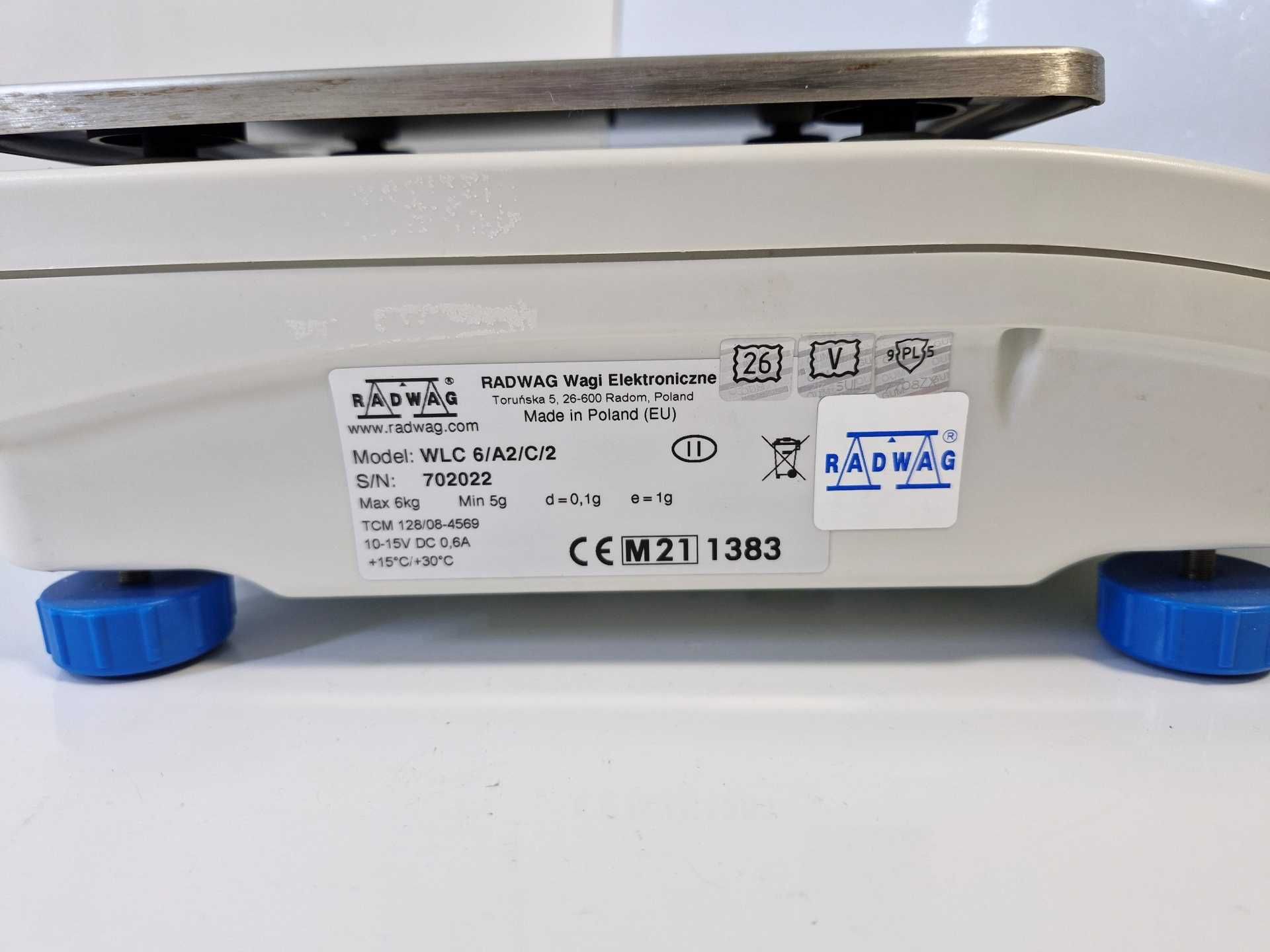 Waga precyzyjna RADWAG WLC 6/A2/C/2 6kg