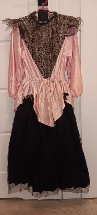 Strój kostium czarownica dziecko bal karnawał 116