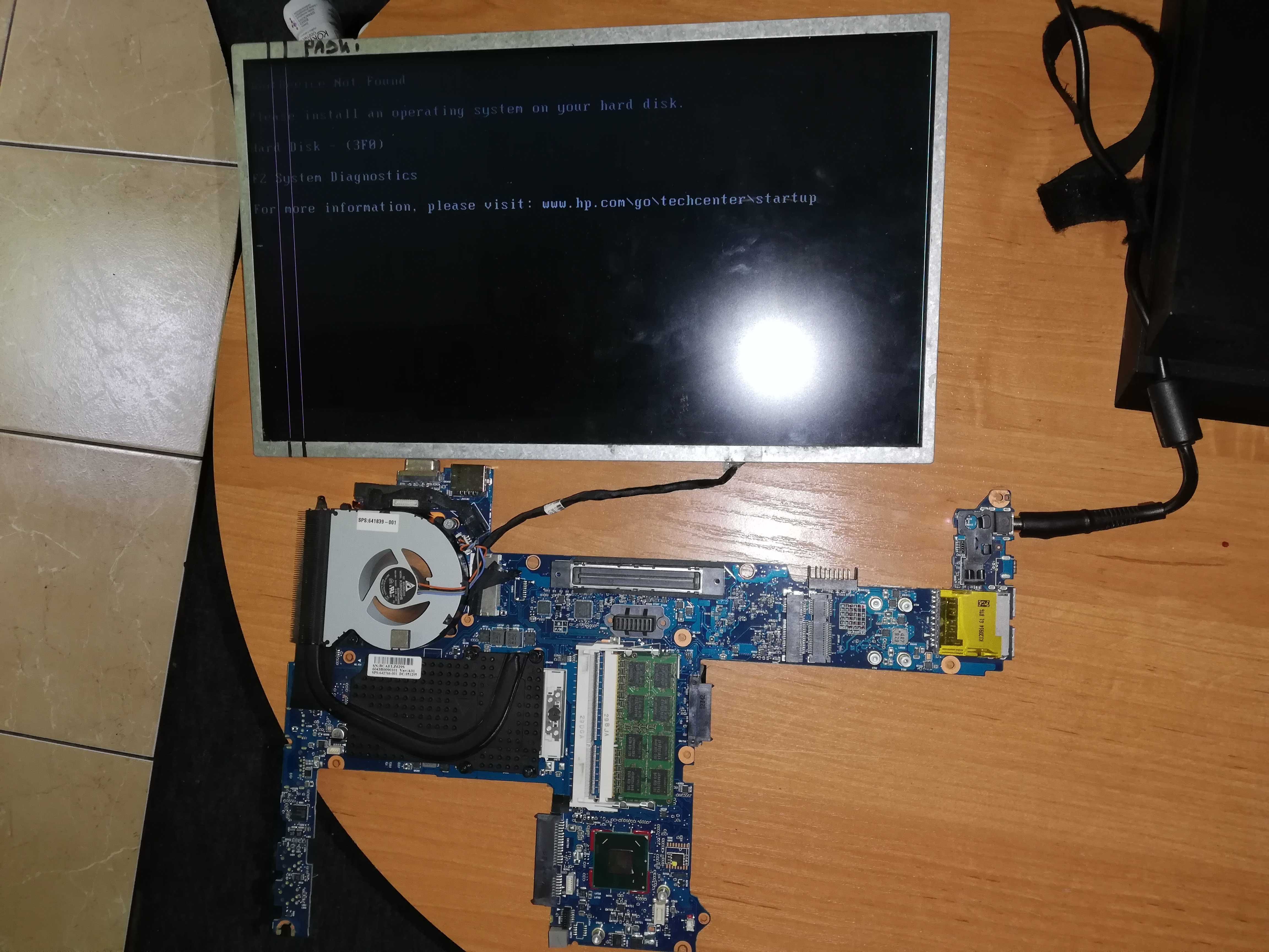Części HP 6570b 6470b płyty główne taśmy etc.