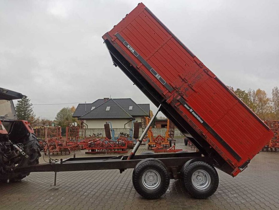 Przyczepa rolnicza wywrotka tandem  8.5t