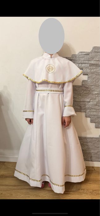 Alba - sukienka Komunijna dla niskiej dziewczynki