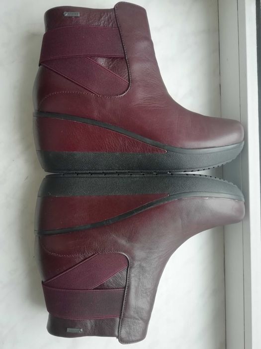 Кожаные полуботинки Clarks р. 41 и 38