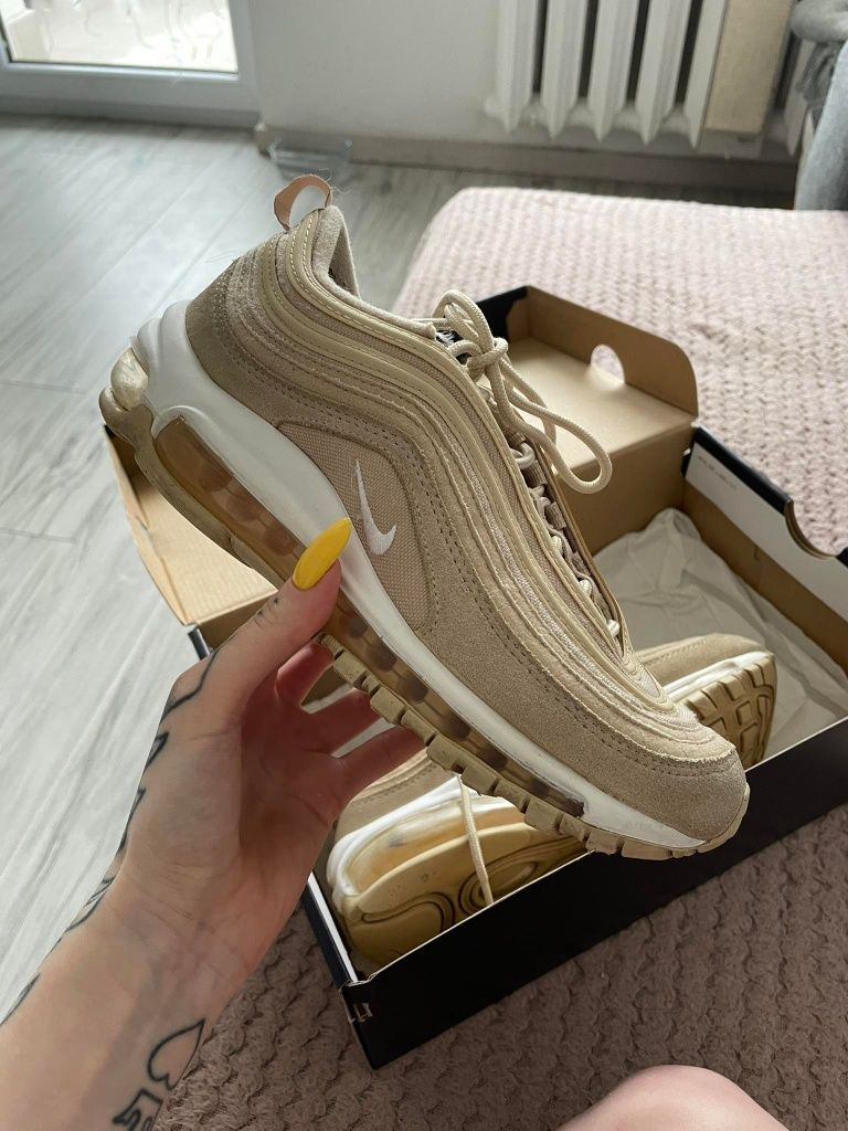 Nike air max 97 beżowe