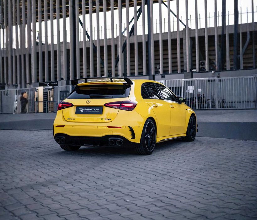 Wynajem MERCEDES A45S AMG 2024, GIULIA QV, BMW M3 LCI, M5, Audi RS3 8Y