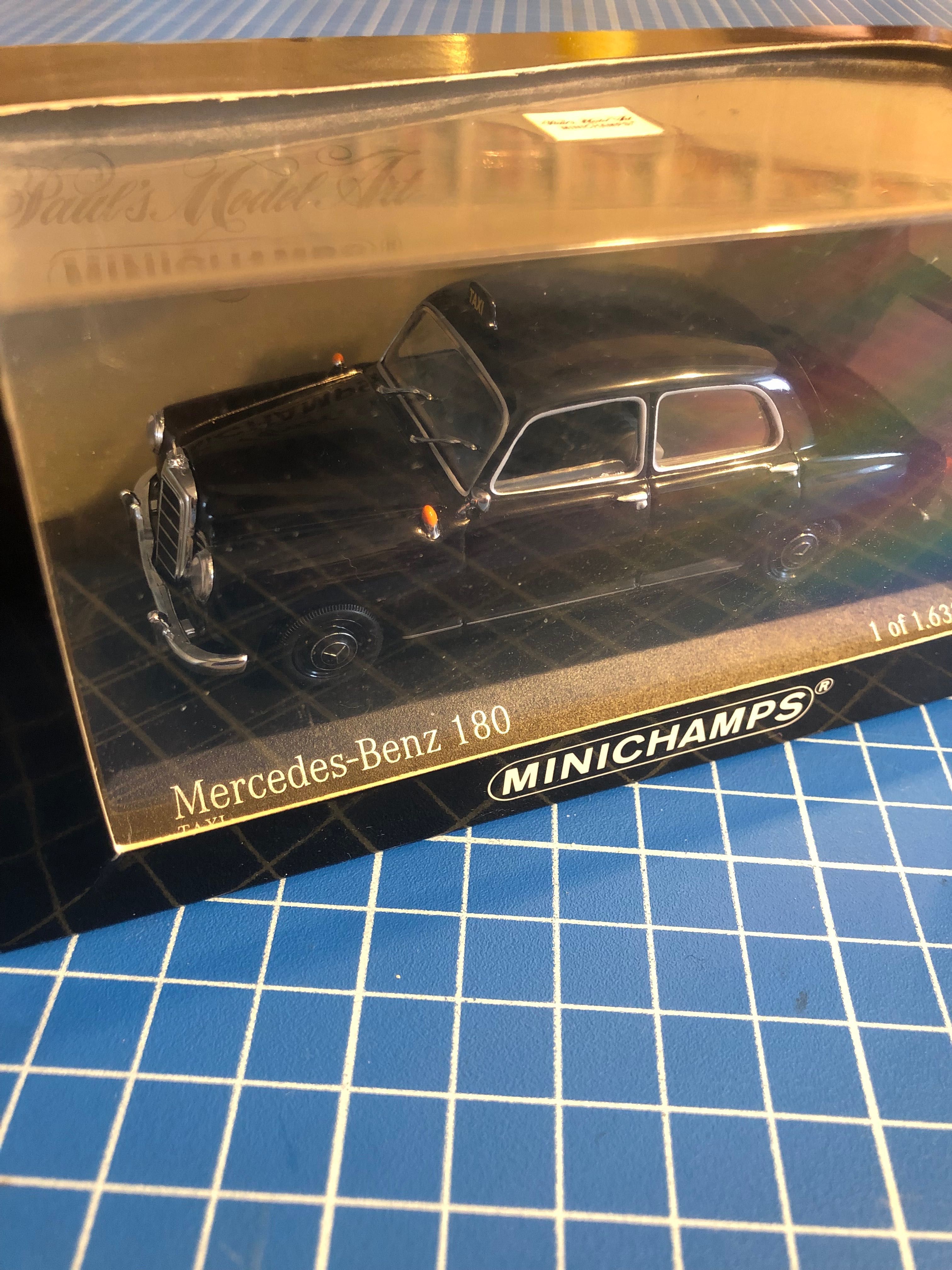 Mercedes-Benz 180 Taxi 1955 | Minichamps