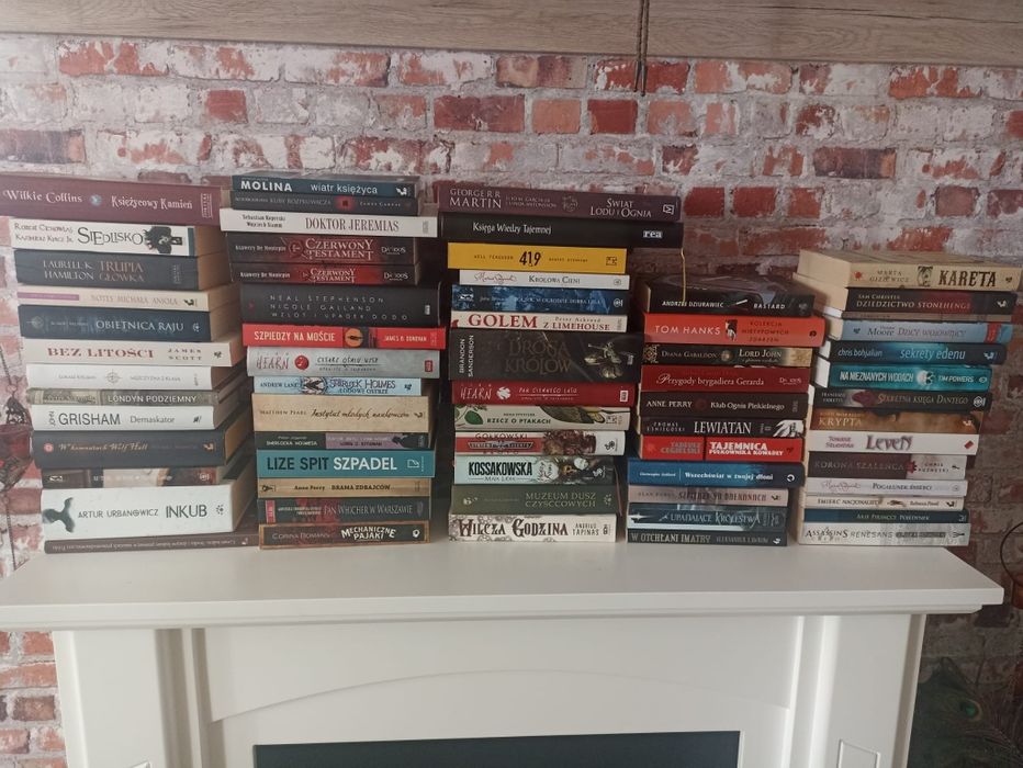 Sprzedam duży pakiet  książek ponad 60 tytułów