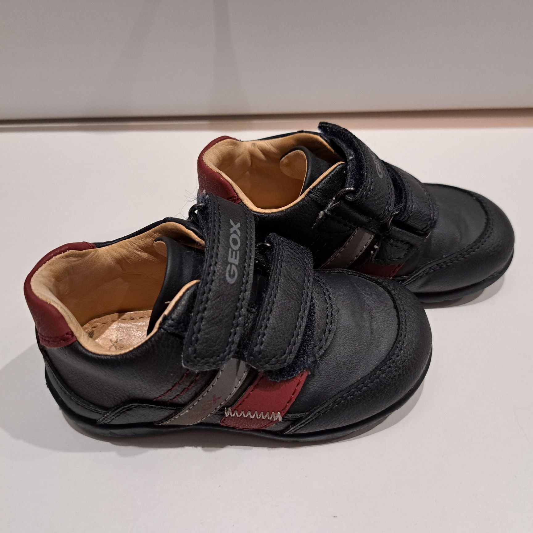 Buty, adidasy, półbuty, Geox, skóra, 22