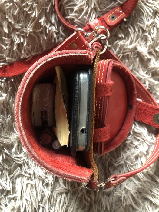 Шкіряна сумочка ручна робота