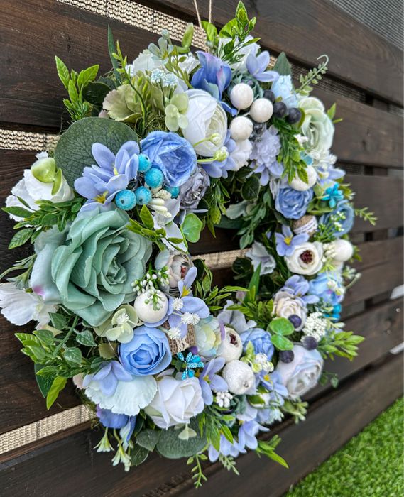 Wianek na drzwi ze światełkami 36cm. 062511