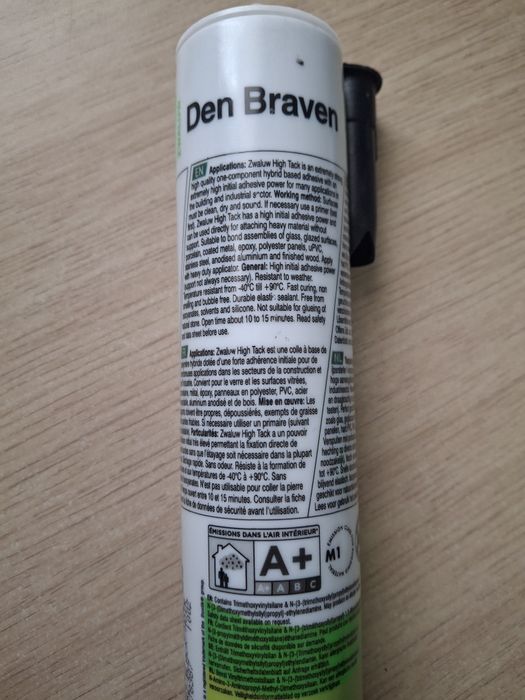 Klej montażowy high tack