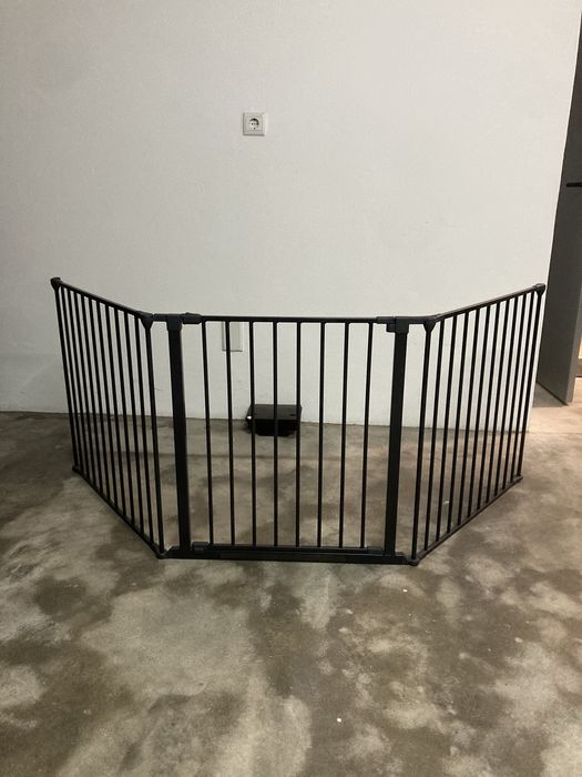 Grade para proteção de lareira/ recuperador