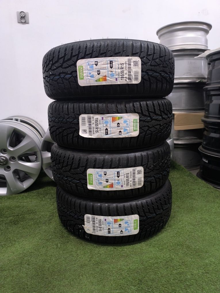 Nowe 4 x 195/55/15 XL Nokian Opony Zimowe Wysyłka