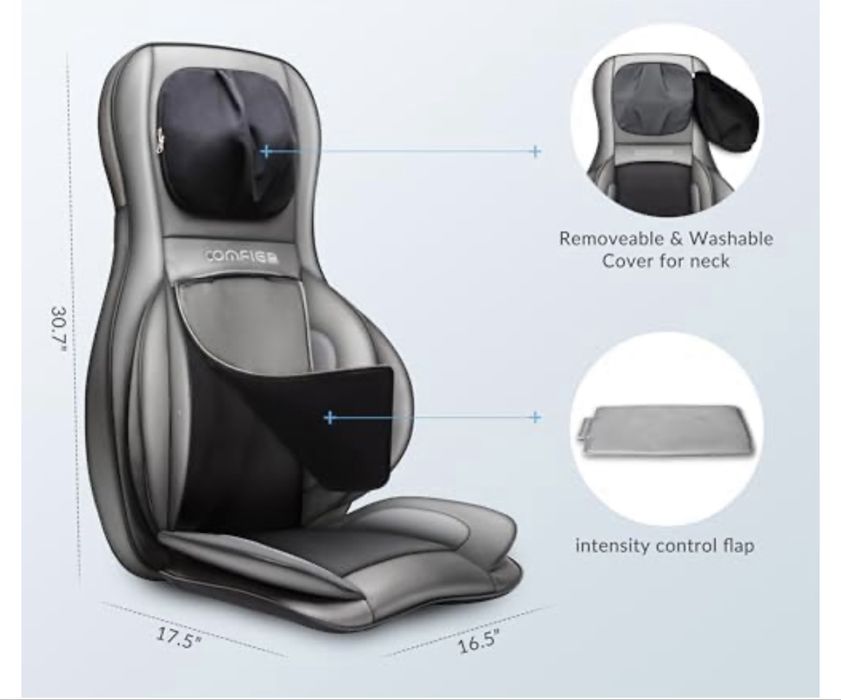 poduszka do masażu pleców i karku CF-2309a czarny Comfier Shiatsu