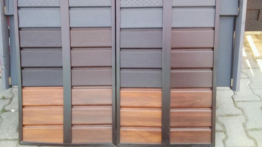 Podbitka dachowa PCV Galeco złoty dąb