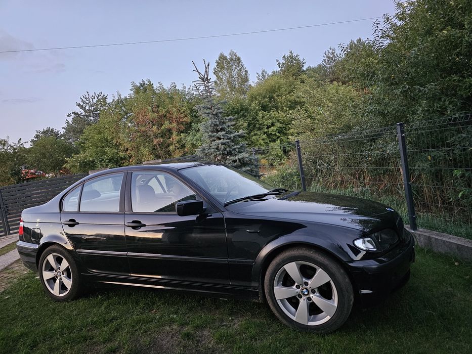 BMW E46 318i benzyna 143KM skóry, klima, nowe hamulce, okazja!