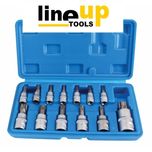 Chaves de Torx com Furo 1/4 + 3/8 + 1/2  (Com Iva)