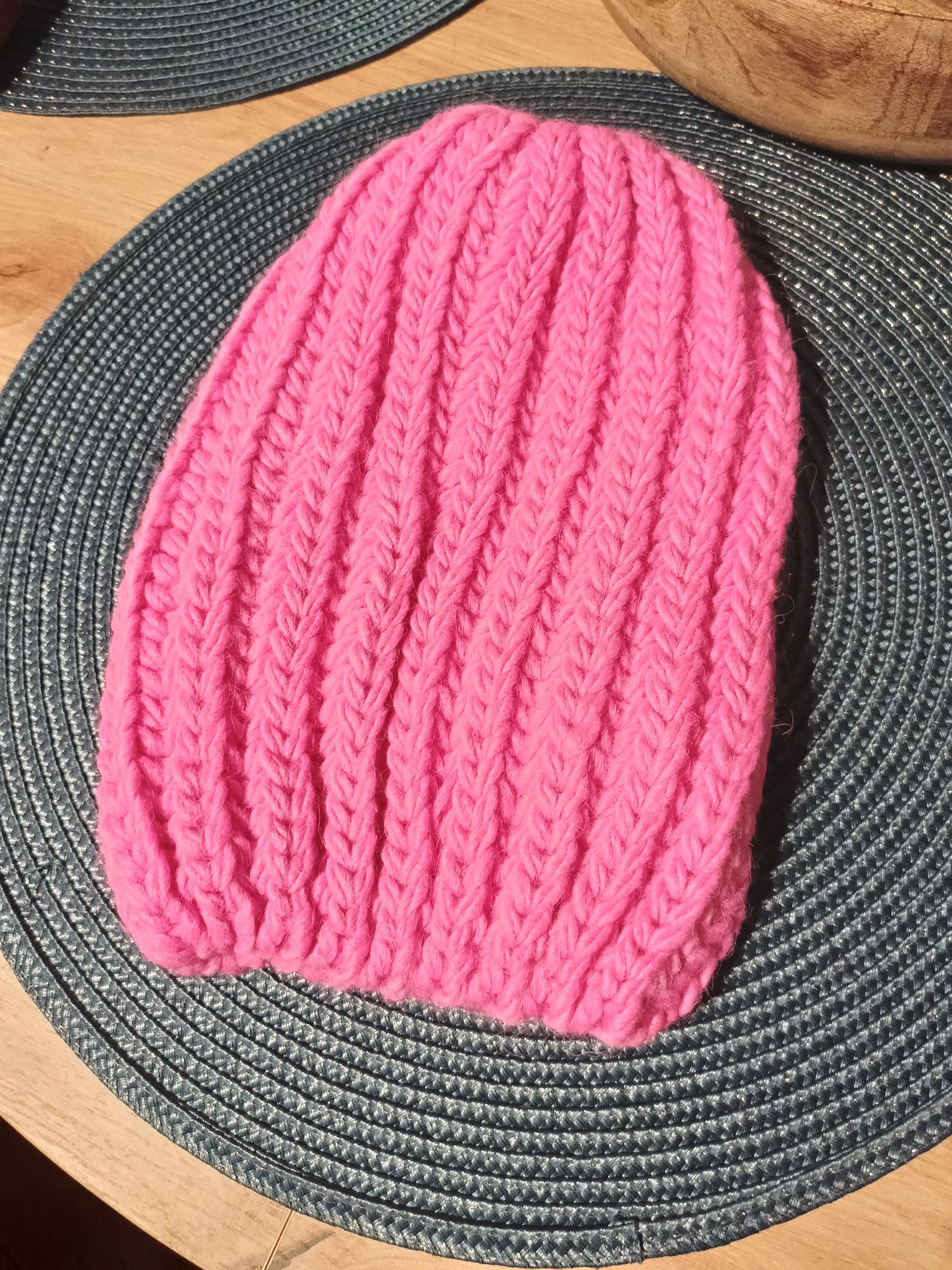 Czapka zimowa damska typu beanie nowa .