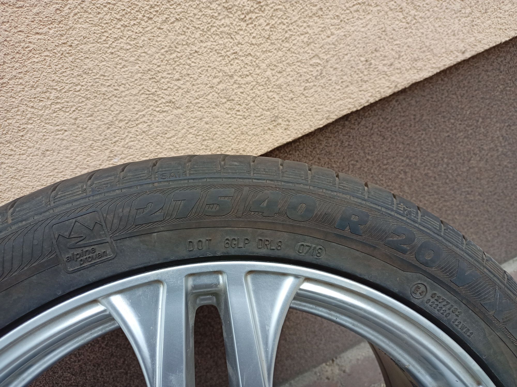 Alufelgi 20" 5x130 Porsche Cayenne/Audi Q7/VW Touaregstan bardzo dobry