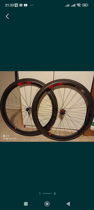 Rodas carbono Blackjack C38