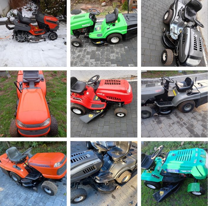 Kosiarka traktorek ciagniczek ogrodowy