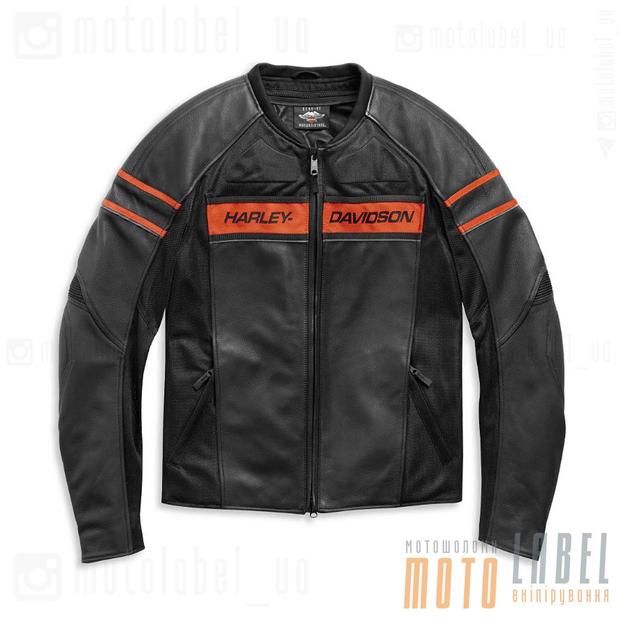 Куртка кожаная косуха Harley-Davidson 120th Cycle Champ мото