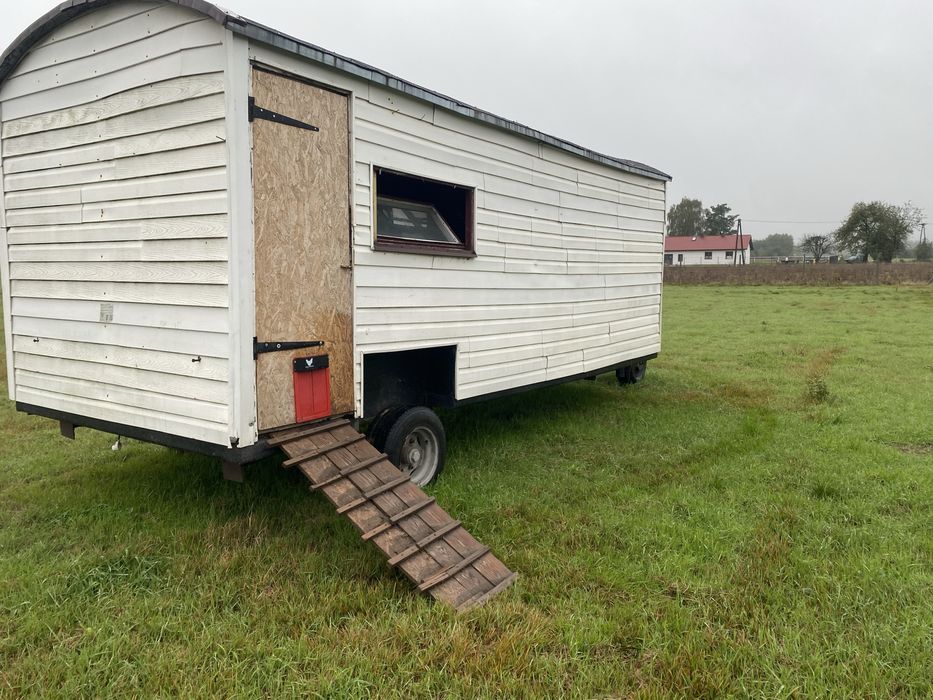 Mobilny kurnik na 150 kur