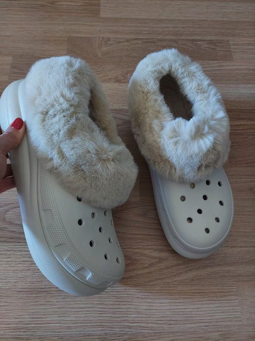 Crocs W12M10 тёплые на 28см стельку