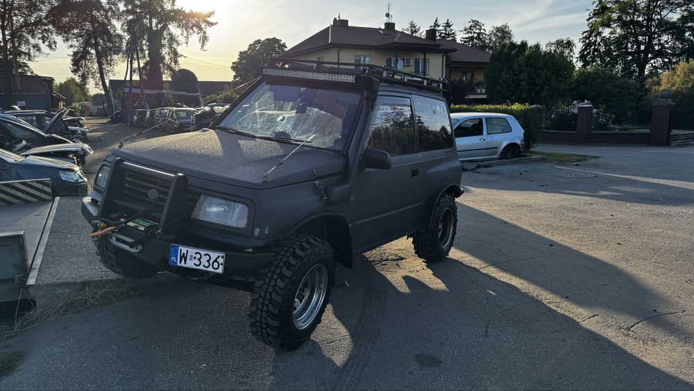 Suzuki Vitara Off Road Lift Wciągarka Simex Snorkel Trapy Hi Lift  LED