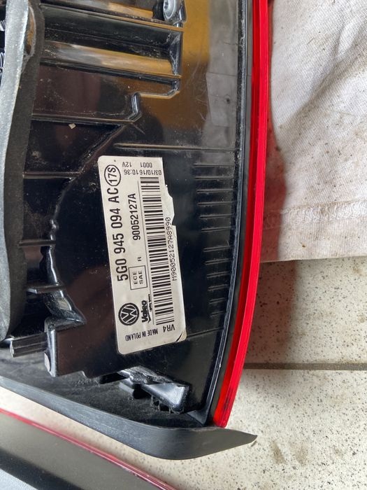 Задні стопи golf 7 ОРИГІНАЛ ЄВРОПА