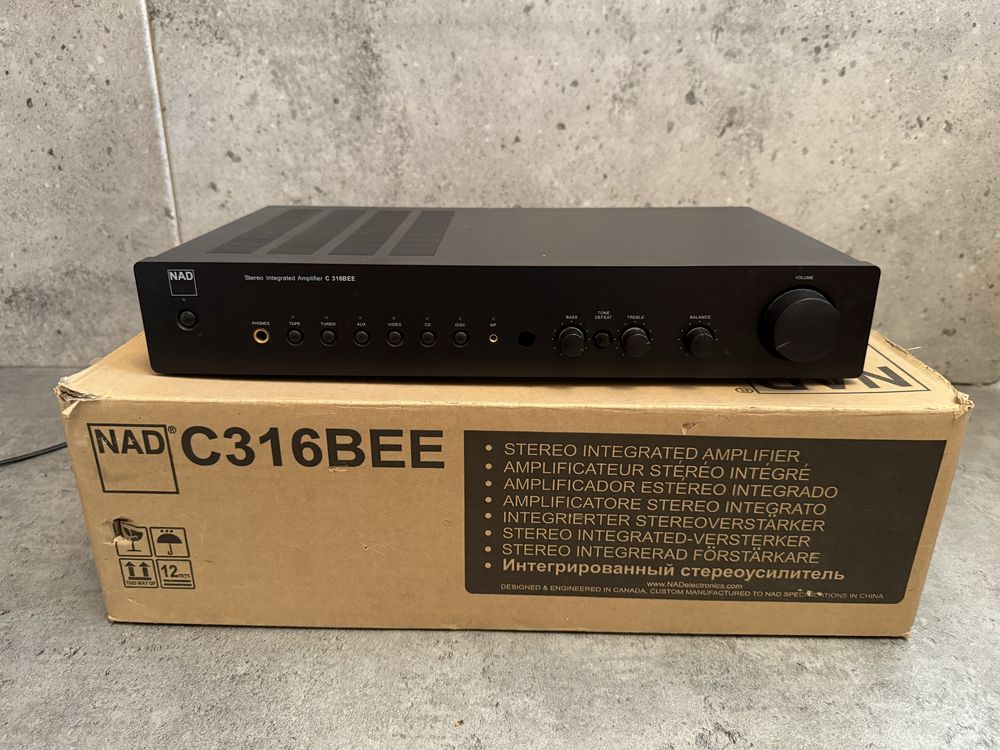 Wzmacniacz NAD C 316BEE