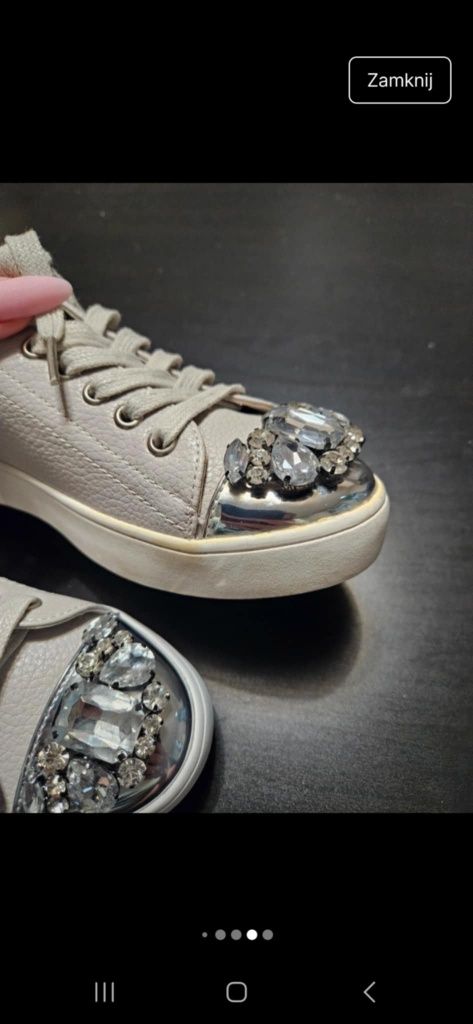 Buty trampki sportowe eleganckie roz. 37