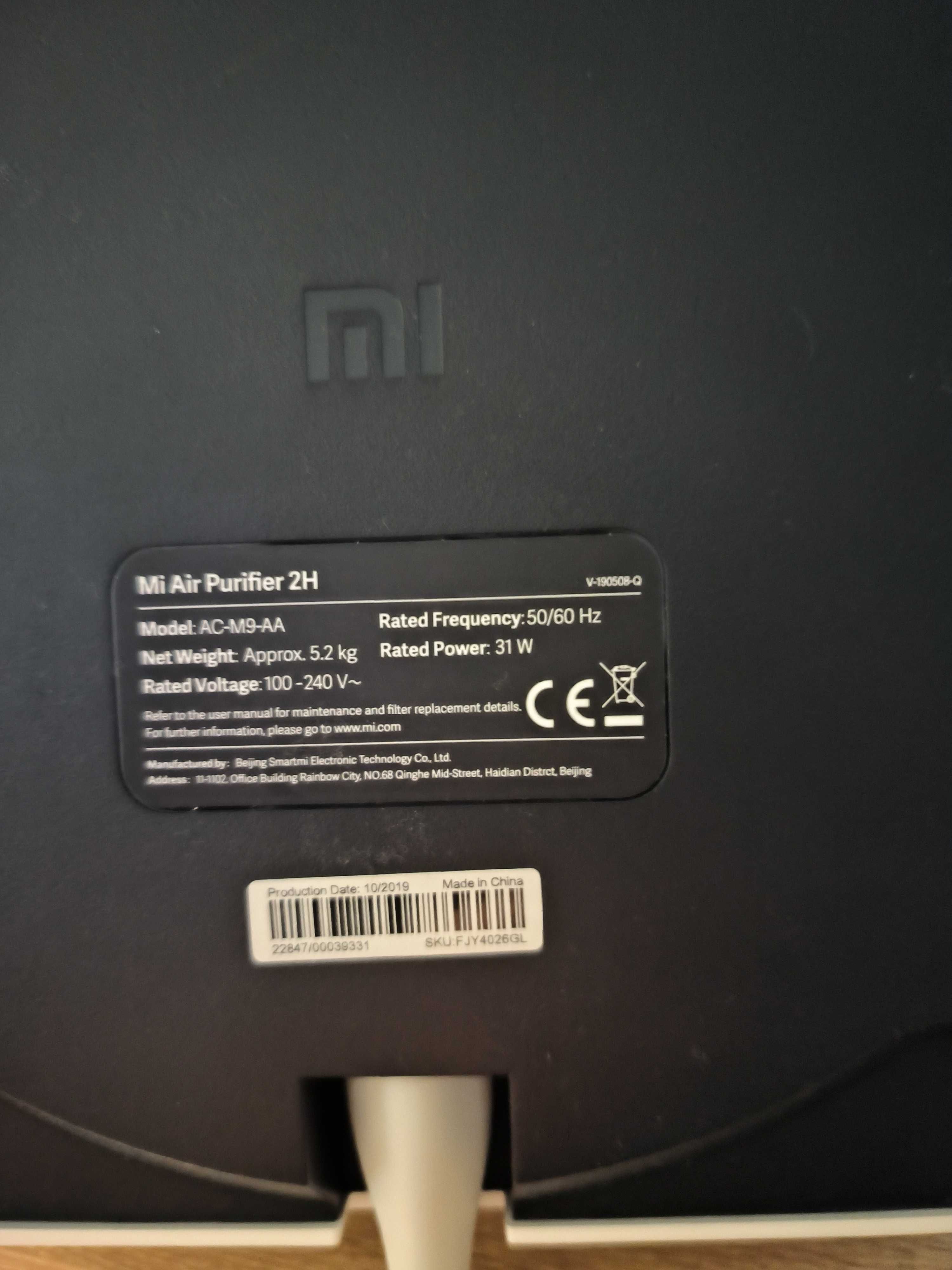 Oczyszczacz powietrza XIAOMI AIR PURIFIER 2